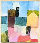Paul Klee Mondaufgang von St Germain painting